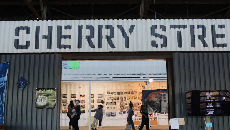 picture from an event at Cherry Street Pier